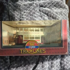 Corgi Tramlines C991/1 London County Council Double Deck Closed Top & Front Tram