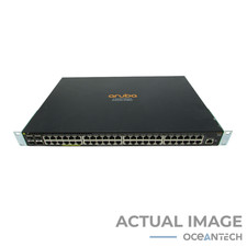 HP JL262A ARUBA 2930F 48G POE 4SFP Ethernet Switch Tested