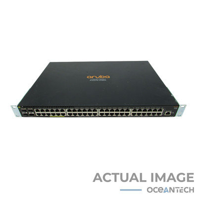 HP JL262A ARUBA 2930F 48G POE+ 4SFP Ethernet Switch Tested