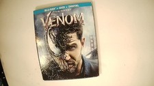 Venom Blu-ray DVD Digital 2018 Tom Hardy, Extended Scenes, Sony Pictures