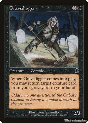 MTG Gravedigger [ODY - 140] LP
