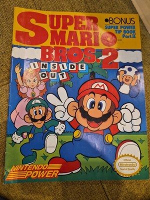 Nintendo Power Super Mario Bros. 2 Inside Out Tip Book Part 2 - NES **SEE DESC**