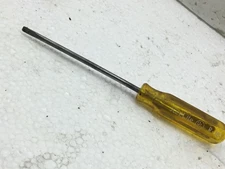 Xcelite straight blade screwdriver yellow UL round shank r183 pocket