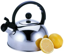 Primula PTK-6525 Stainless Steel Whistling Tea Kettle 2.5 qt. Capacity