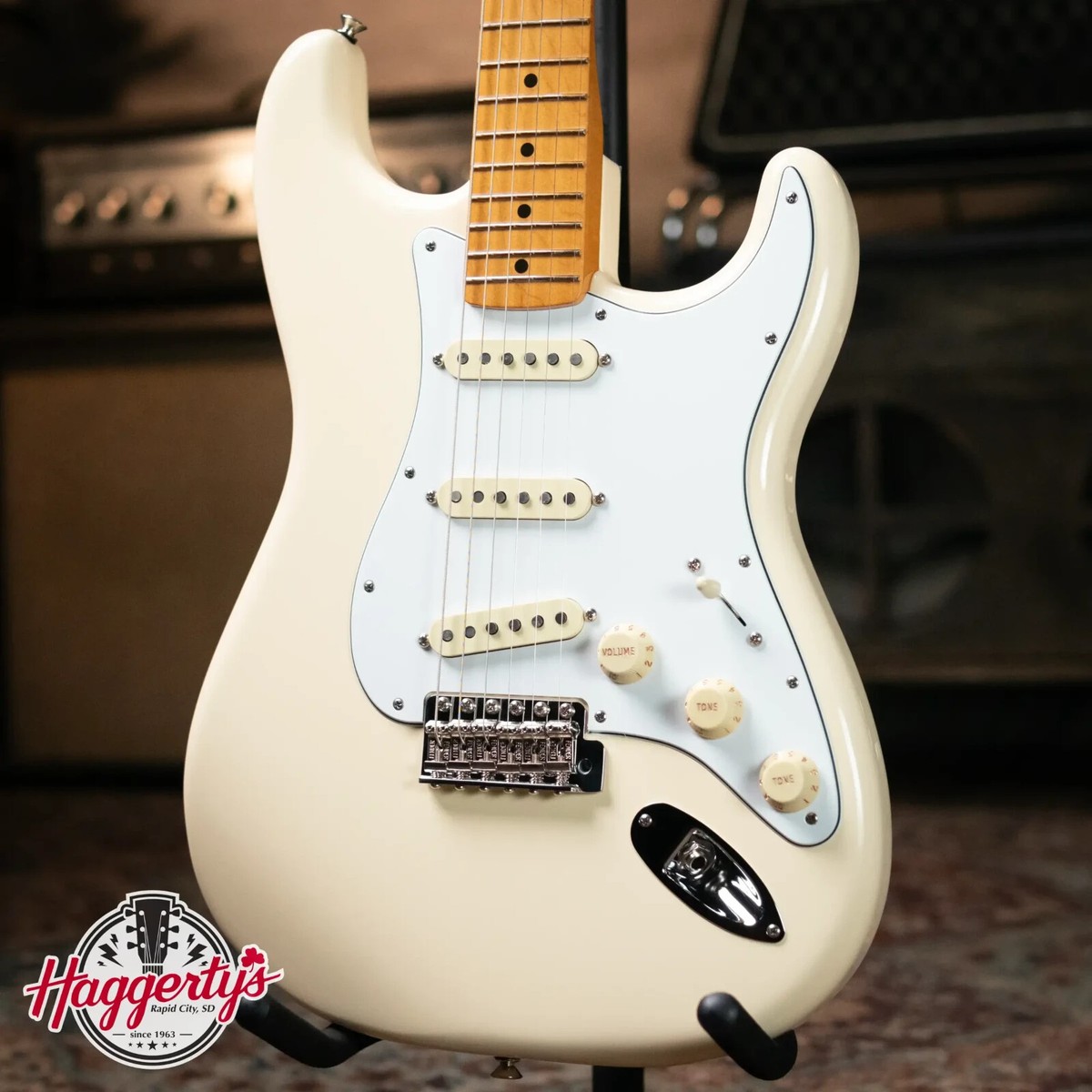 Fender Jimi Hendrix Stratocaster Maple Fingerboard - Olympic