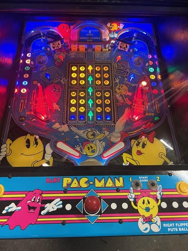 BABY PAC-MAN Pinball Arcade LED Lighting Kit custom SUPER BRIGHT KIT | eBay