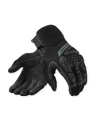 Revit Sand 5 Gloves Schwarz Gr. XL kurze Sommer Motorradhandschuhe