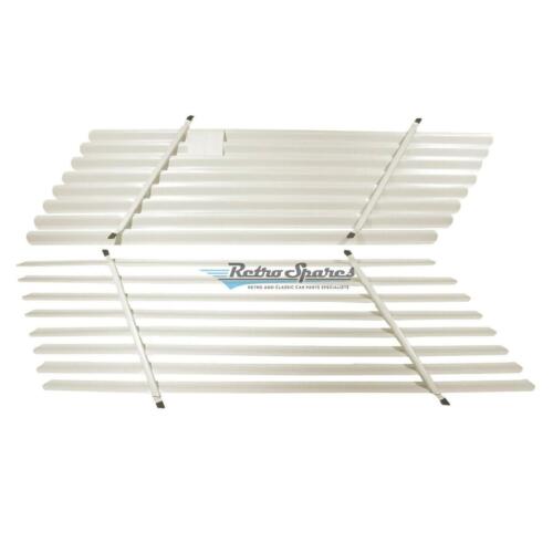 <!--F#f_0-->WHITE SIDE VENETIAN BLIND AUTO SHADES PAIR FOR HOLDEN EJ EH WAGON 1963<!--F/-->
