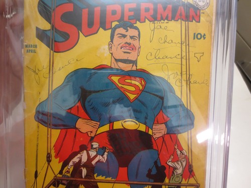 1943 DC SUPERMAN #21 CGC 2.5 Off-White Pages - Picture 5 of 8