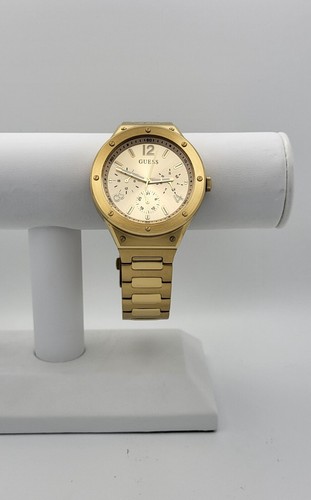 Guess GW0454G2 Men's Scope Multifunction Gold Stainless Steel Watch 44mm