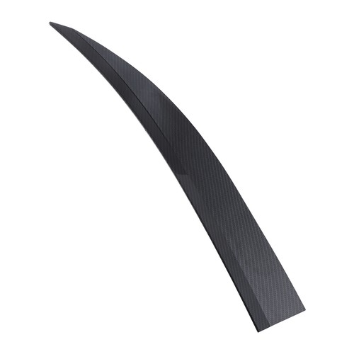 Universal Adjustable Rear Trunk Spoiler Lip Roof Tail Wing Black For Car Sedan - Picture 8 of 11