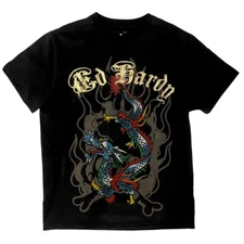 Ed Hardy Y2K Grunge Dragon Tee T-Shirt Size XL MSRP: $55.00