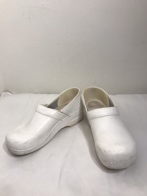 dansko white clogs