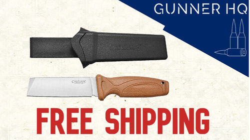 CAMILLUS SWEDGE FIXED BLADE TAN
