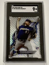 2018 Topps High Tek #HT-BW Brandon Woodruff RC Rookie SGC 9 Mint