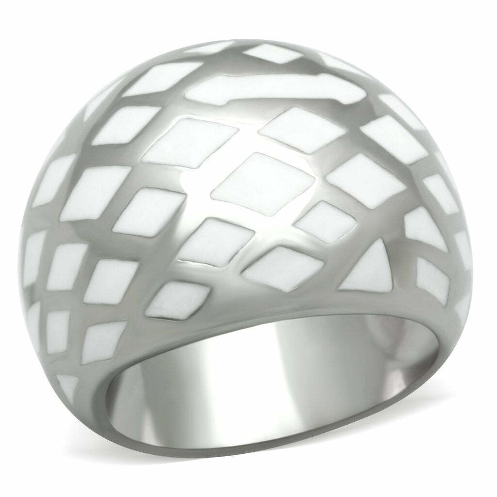 TK216 - High polished (no plating) Stainless Steel Ring with TK216 - High polished (no plating) Stainless Steel Ring with