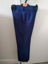 Blaue formelle Hose von M&S. Alter 9-10. Sehr guter Zustand