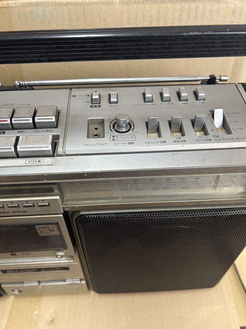 Sharp GF-505ST Stereo Cassette Radio AM/FM Excellent Working