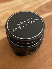 ASAHI PENTAX SUPER TAKUMAR 50mm F1.4 Screw Mount Lens W/Caps  49mm Skylight