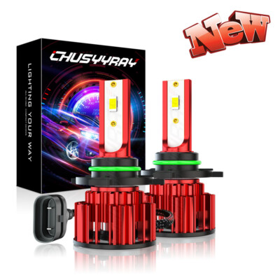 9006/HB4 LED Headlight Bulbs  Kit Low Beam Super White Lights 2x