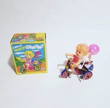 Triciclo In Latta Vintage A Molla Macchina In Latta