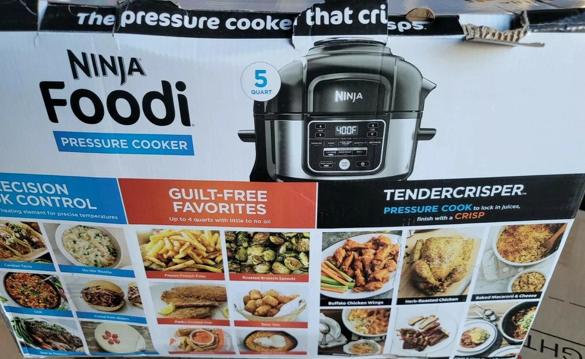 Ninja Foodi 10 in 1 5 Quart Pressure Cooker And Air Fryer