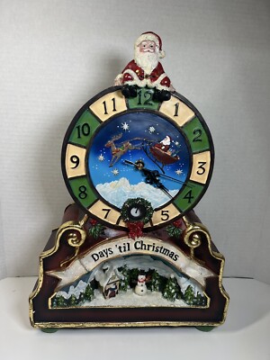 Christmas Countdown Clock with A 24 Days Till Christmas Counter