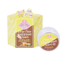 Jelly Pure Face Sunscreen Cream SPF50 PA  3 in 1