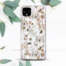 Vintage Watercolor Wildflowers Floral Case For Google Pixel 2 3 4 4a 5 6 7 8 XL