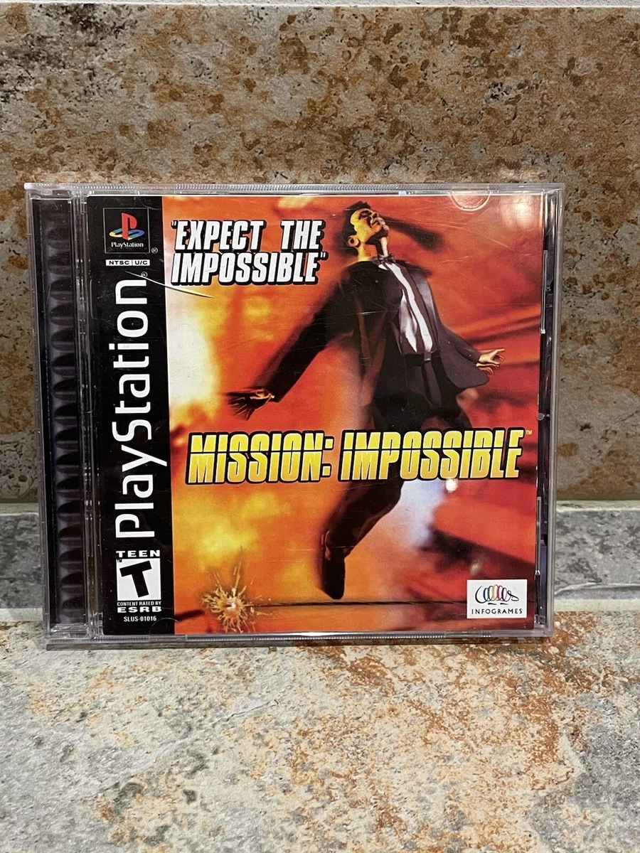 Mission: Impossible Sur PS1 – PAL Bon état Avec Boîtier
