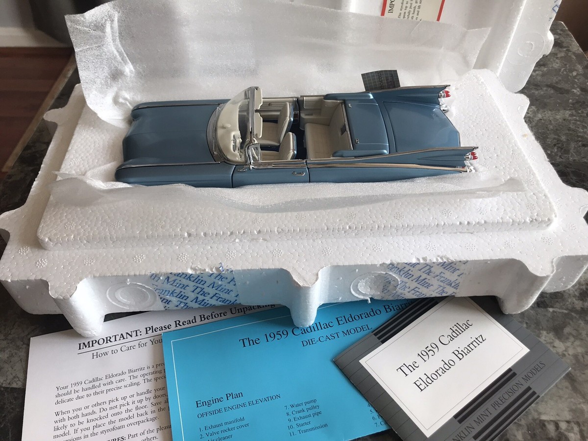 Franklin Mint 1:24 1959 Cadillac Eldorado Biarritz W