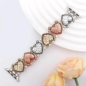 Women Retro Bracelet Band for Apple Watch 11 10 9 8 7 6 5 SE 40/44/41/45/42/46mm