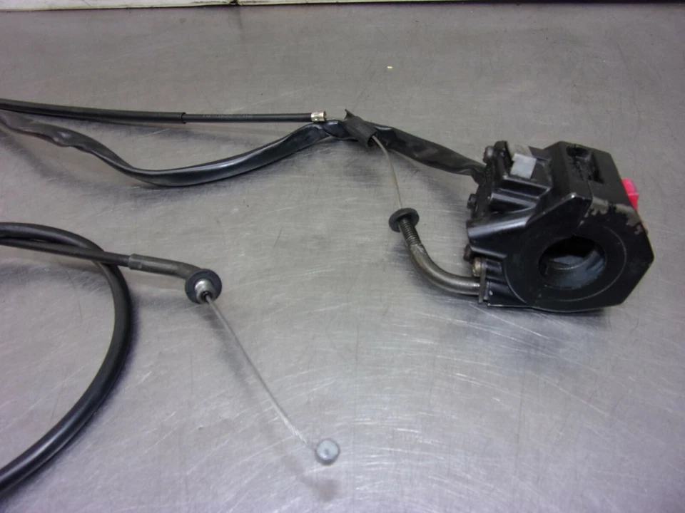 550 A YAMAHA VIRAGO VSTAR XV250 250 1996 OEM CONTROLE DE INTERRUPTOR DIREITO E CABO (DOIS) - Imagem 2 de 4