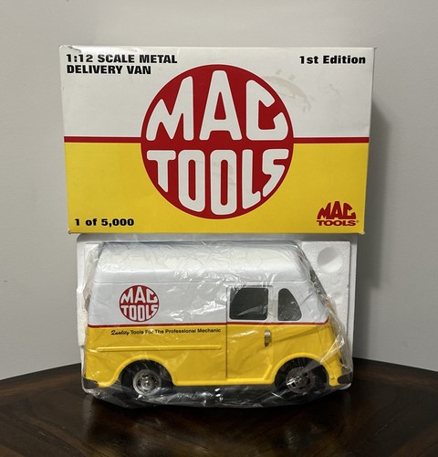 Mac Tools 1st Edition 1:12 Scale Metal Delivery Van NIB & Original Packaging