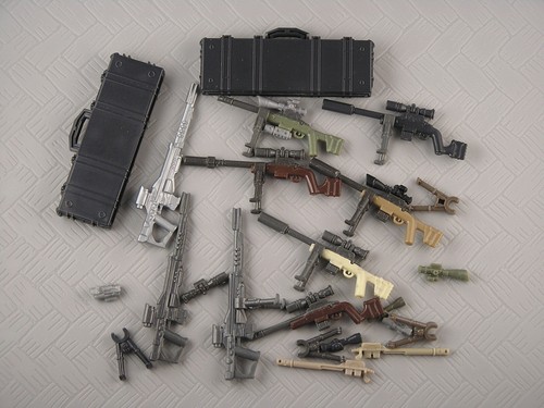 Mega Construx Call of Duty Destiny Sniper Rifles Guns Weapons