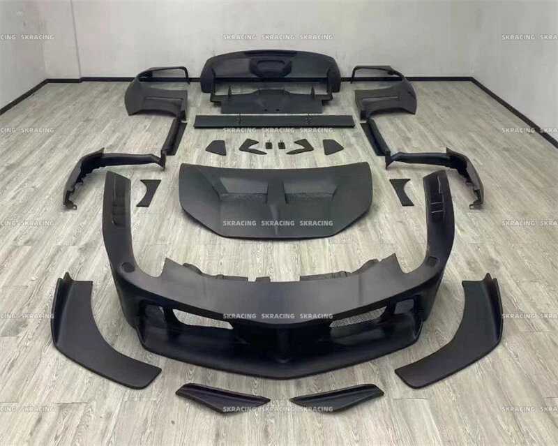 Kit de carrocería alerón labial parachoques delantero trasero FRP para Ferrari 458 Italia Spider Foto 4 de 4