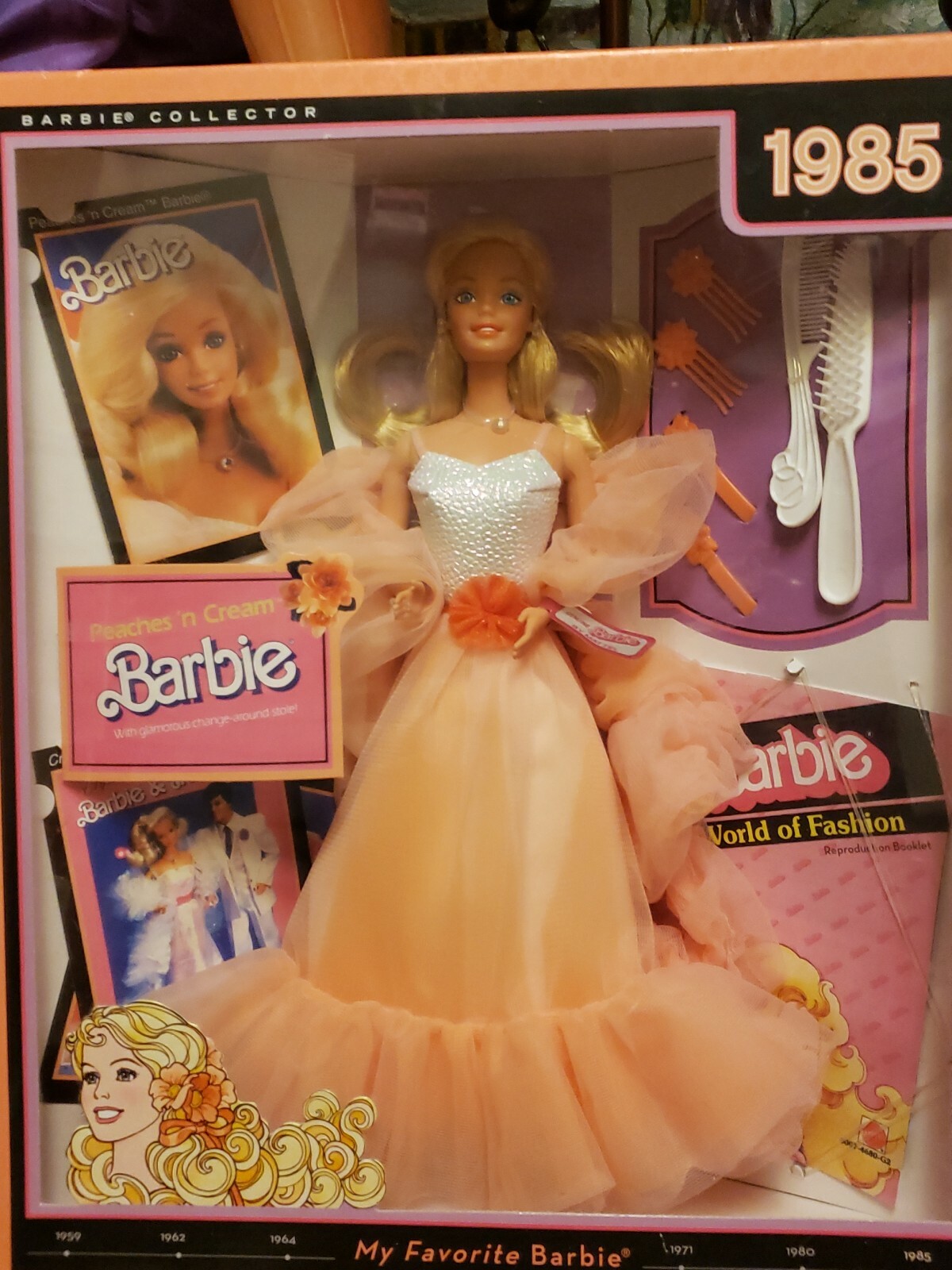 peaches and cream barbie reproduction