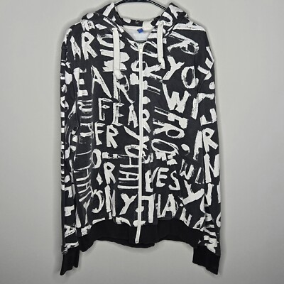 Divided H&M Hoodie Size XL - ''Wipe The Fear From Your Eyes'' Hoodie - Unisex