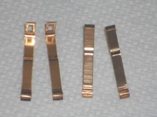 VINTAGE AURORA TJET  REPLACEMENT PICKUP SHOES 2 PAIR HO SLOT CAR