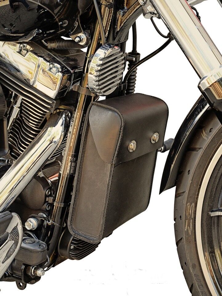 Werkzeugtasche Harley Softail Dyna Tasche Werkzeugrolle Satteltasche Buffalo Bag