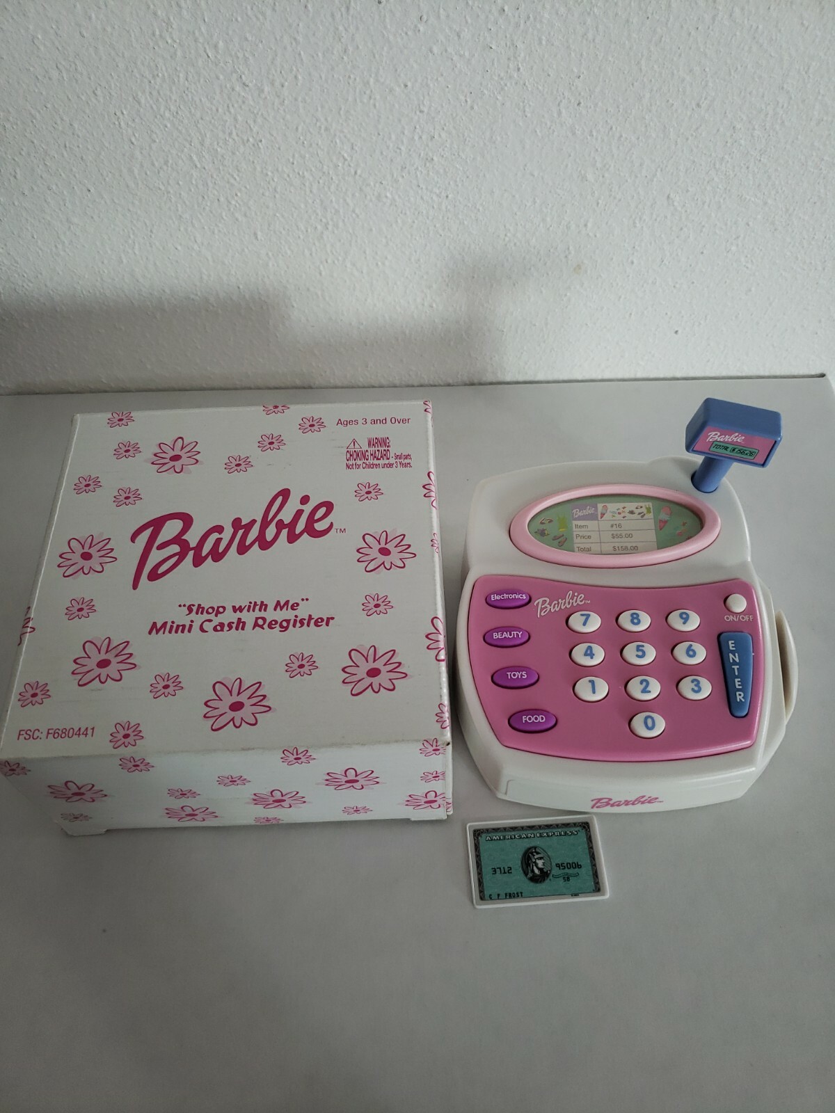 barbie love to shop cash register