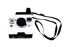 Polaroid OneStep 2 Instant I-Type Film Camera White Tested W/ Strap /Works Great