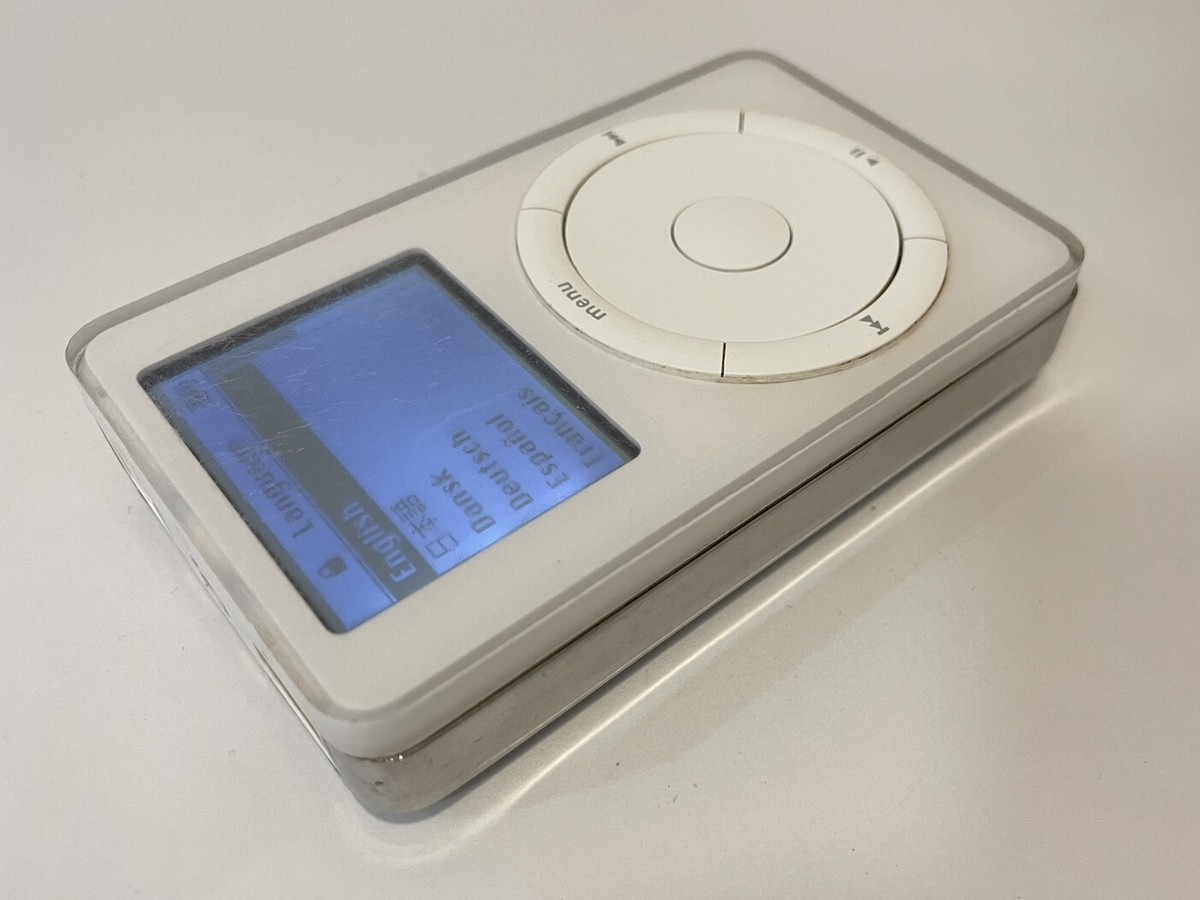 iPod classic ホワイト オーディオ Apple APPLE iPOD CLASSIC 4TH GEN. WHITE 40GBNEW BATTERY | eBay