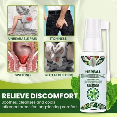 30ml Natural Hemorrhoids Spray Powerful Hemorrhoids Treatment Agent