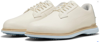 PUMA  Royale Golf Shoes  WARM WHITE-ICY BLUE