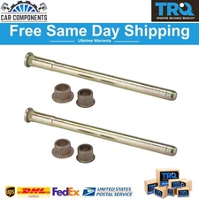 TRQ New Door Hinge Pin And Bushing Kit Set For 1988-1998 Chevy Blazer GMC Yukon