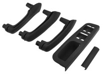 1J0867171A Kit Maniglia Porta Interna Interno VW Golf 4 1997-2005, Nero
