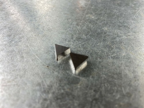 INTERSTATE INDEXABLE CARBIDE INSERTS TPG 222 LATHE TURNING CEMENTED - Picture 3 of 7