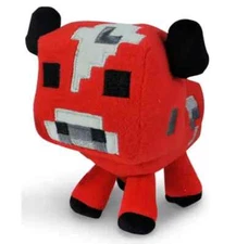 Minecraft Animal Plush Series 7" Baby Mooshroom NWT USA SELLER