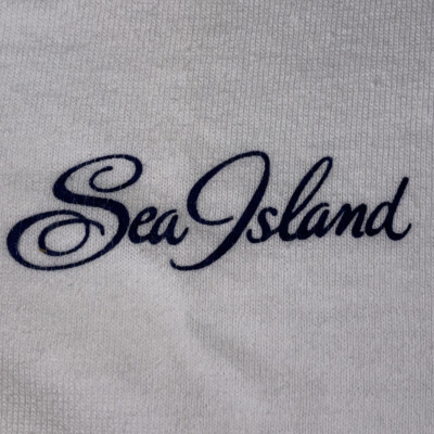 Sea Island Coordinates Long Sleeve Tee Shirt White *NWT* XXL